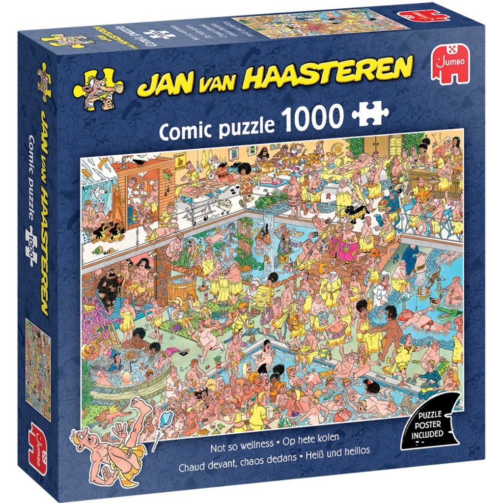 Jumbo Jan van Haasteren Puzzle On Hot Coals 1000 Pieces