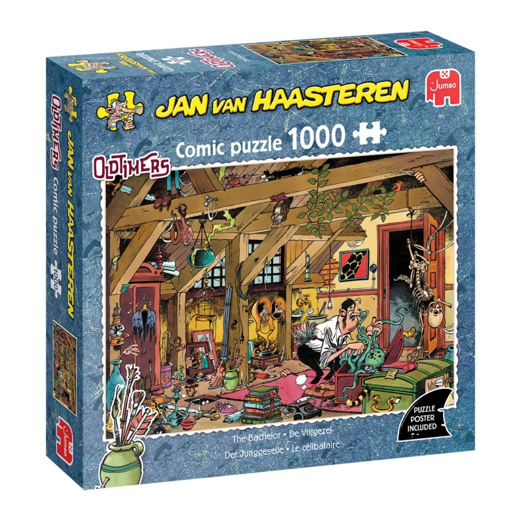 Jumbo Puzzle Jan Van Haasteren Classic Cars The Bachelor 1000 Pieces