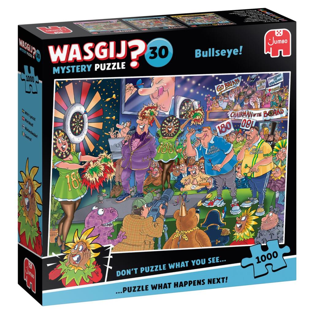 Jumbo Puzzle Wasgij Mystery Bullseye 1000 Pieces