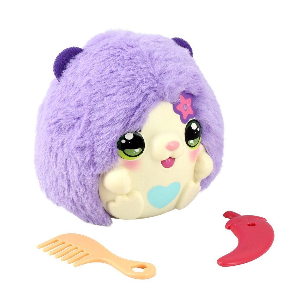 Jumbo Funtasy Family Plush Kiss Meez Hamster + Sound Effects