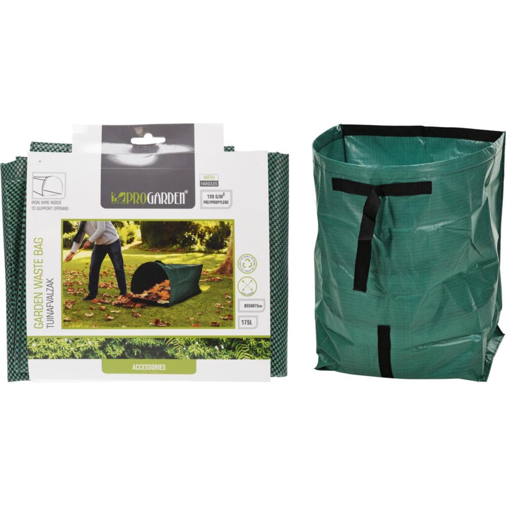 Pro Garden Garden Waste Bag 175 L Foldable Green