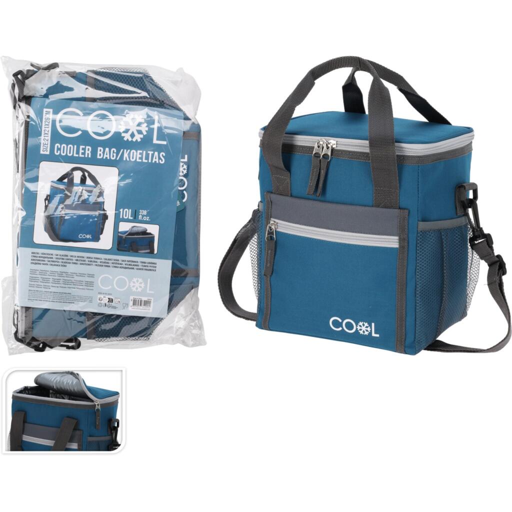 Cooler Bag 10 L 21x21x26 cm Blue/Gray