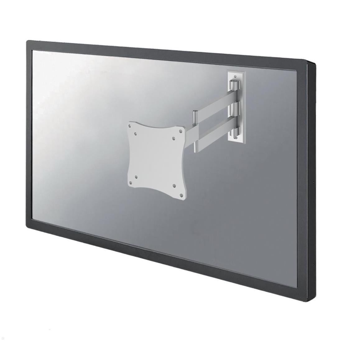 Neomounts FPMA-W830 - Klammer - für LCD-Display (full-motion) - silver - Bildschirmgröße: 25.4-68.6 cm (10"-27") - Wandmontage