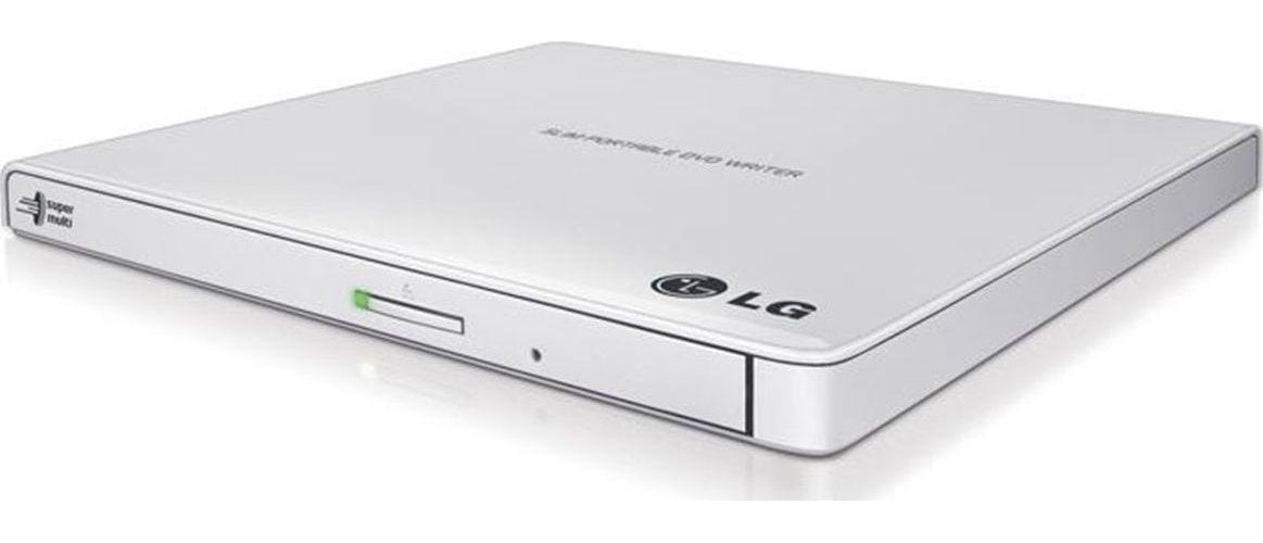 Hitachi-LG Data Storage GP60NW60 - Laufwerk - DVD±RW (±R DL) / DVD-RAM - 8x - USB 2.0 - extern (GP60NW60.AUAE12W) afbeelding 1