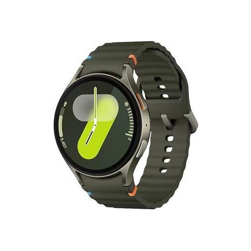 Samsung Galaxy Watch7 - 44 mm - intelligente Uhr mit Sportband - Gummi - Bandgröße: M/L - Anzeige 3,7 cm (1,47") - 32GB - NFC, Wi-Fi, Bluetooth - 33,8 g - grün (SM-L310NZGADBT) afbeelding 1
