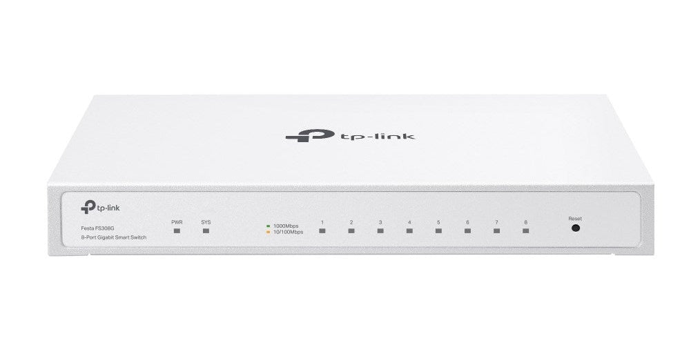 TP-LINK 8-Port Gigabit Smart Switch - Switch - 0,1 Gbps (Festa FS308G) afbeelding 1