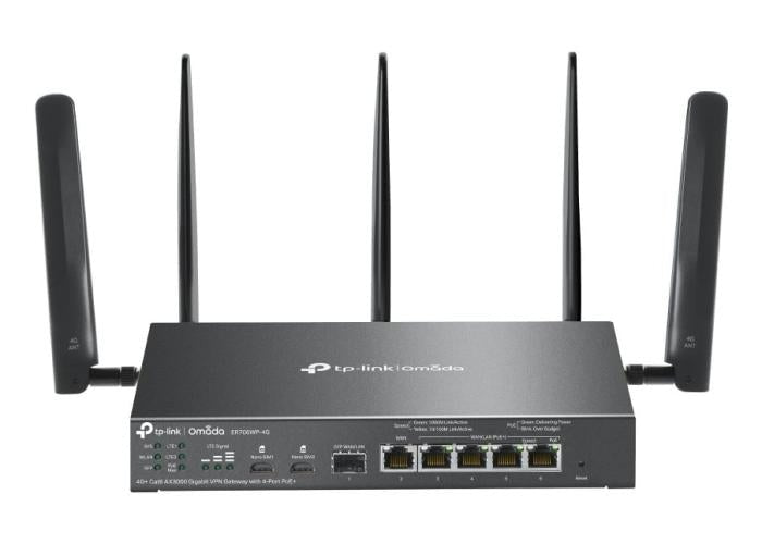 TP-LINK Omada ER706WP-4G V1 - Wireless Router - WWAN 4-Port-Switch (ER706WP-4G) afbeelding 1