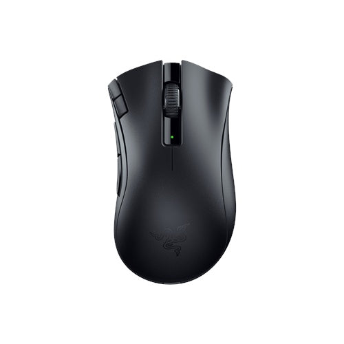 Razer DeathAdder V2 X HyperSpeed - Maus - ergonomisch - Für Rechtshänder - optisch - 7 Tasten - kabellos - 2.4 GHz, Bluetooth 5.1 LE - kabelloser Empfänger (USB) afbeelding 1