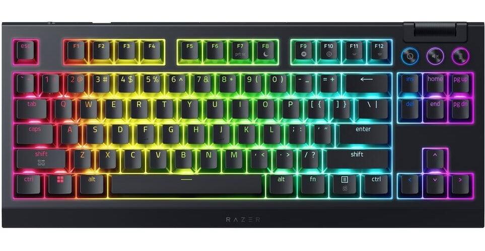 Razer BlackWidow V4 Tenkeyless HyperSpeed - German Layout - Tastatur (RZ03-05480400-R3G1) afbeelding 1