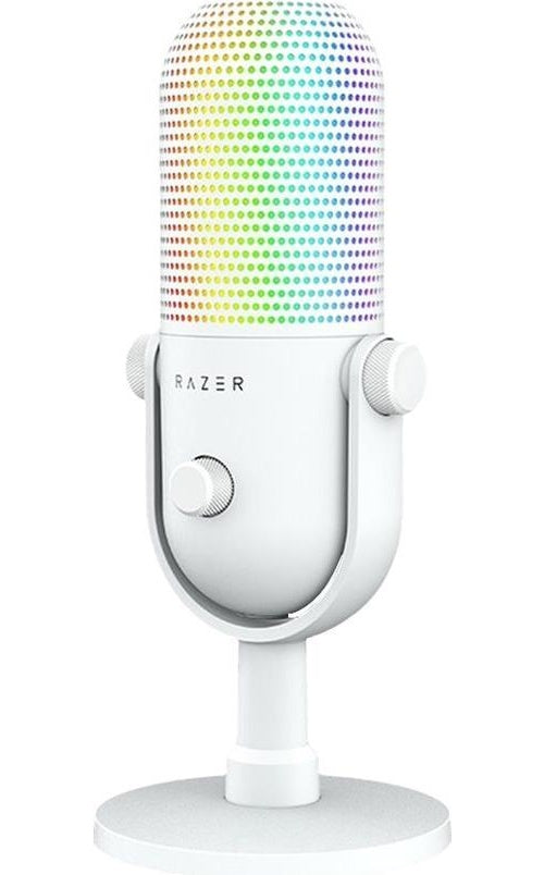 Razer Seiren V3 Chroma - Mikrofon - USB - weiß (RZ19-05060200-R3M1) afbeelding 1