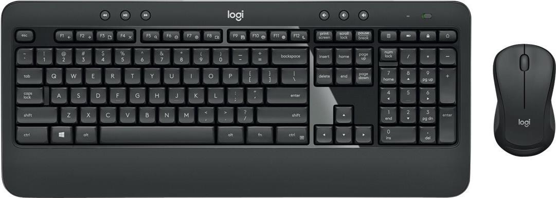 Logitech MK540 Advanced - Wireless Keyboard and Mouse Set - 2.4 GHz - QWERTY - Italian