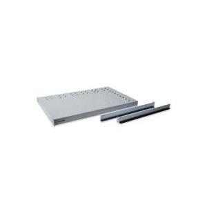 Digitus Rack Shelf - Ventilated, Grey RAL 7035, 1U, 48.3 cm (19"), DN-97648