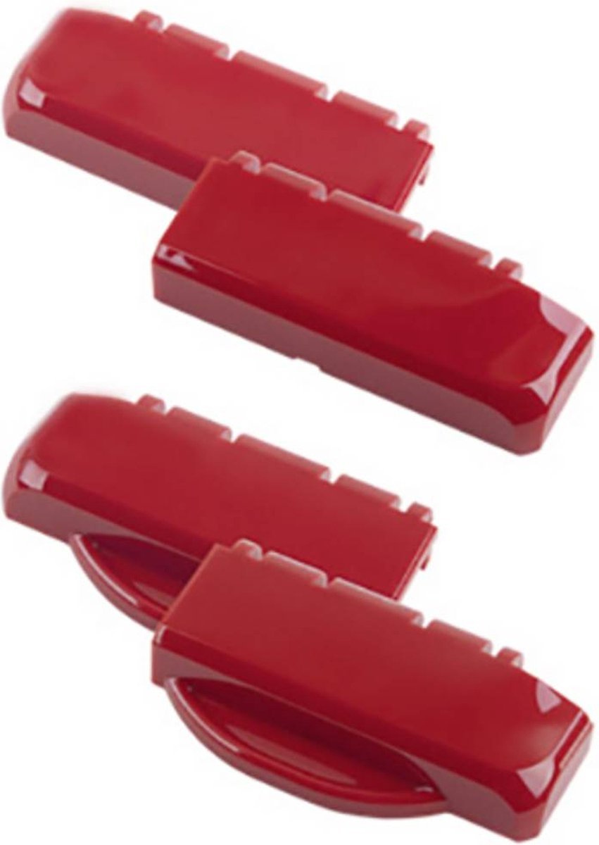 Bopla B SC HB PC-V0-3000 Hinge Lock, Polycarbonate, Fire Red (RAL 3000) (96910000)
