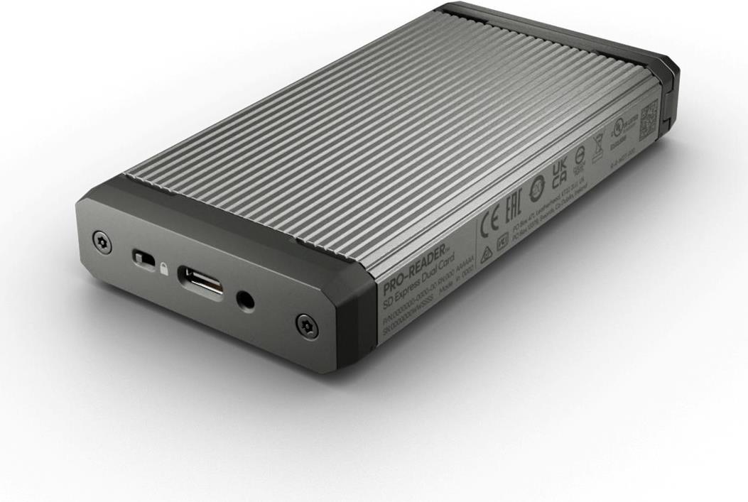 SanDisk PRO-READER Dual Card Reader, USB-C 3.2 Gen 2, Model SDDR-A451-GNPNN