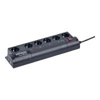 ENERGENIE EG-PMS2 Surge Protector 6 AC Outlets 220-230V Black