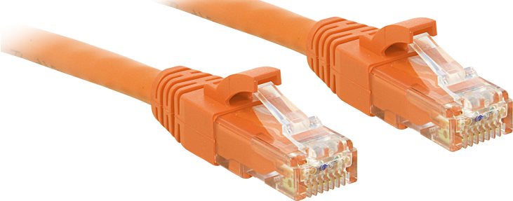 Lindy CAT 6 U/UTP Network Cable RJ-45 30 m Orange 48115
