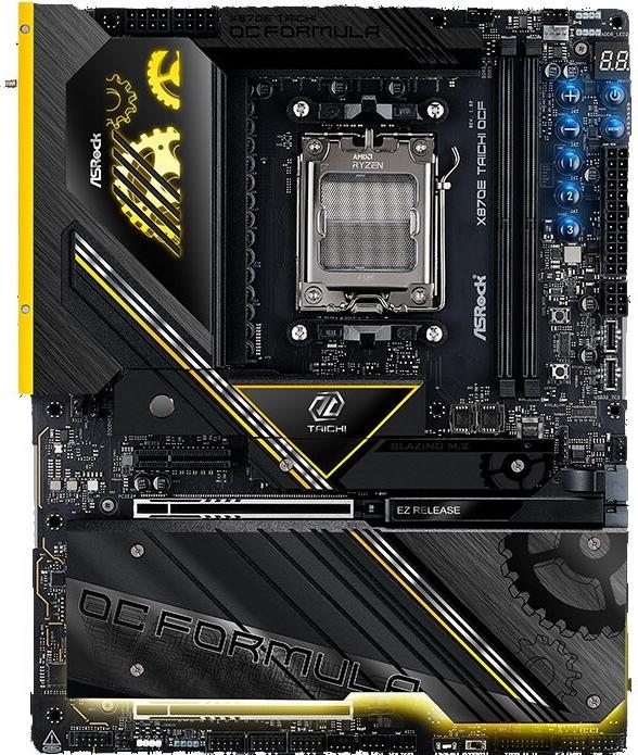 ASRock X870E Taichi OCF AM5 ATX HDMI/USB-C DDR5 Motherboard (90-MXBTG0-A0UAYZ) Zen4