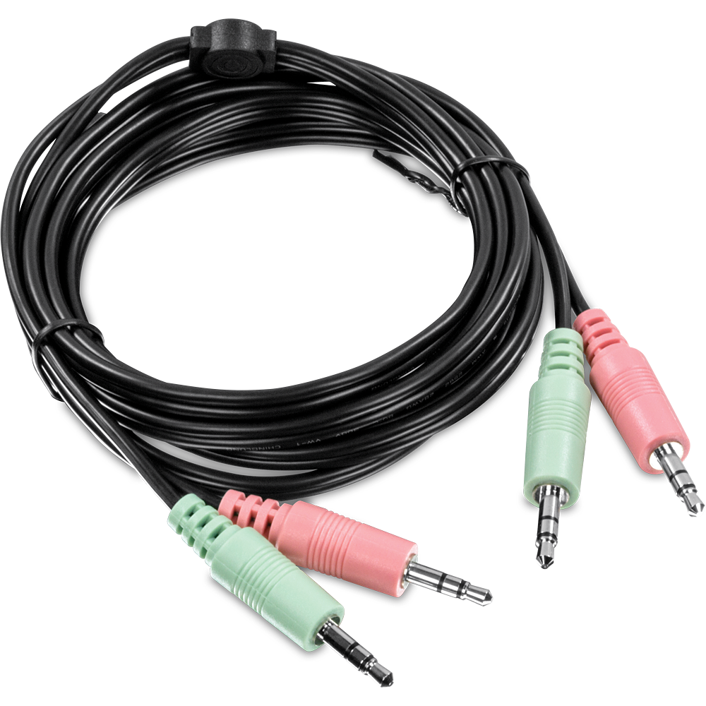 Trendnet TK-CP06 KVM Cable Black 1.83 m Compatible with TK-240DP TK-440DP TK-241DP TK-441DP