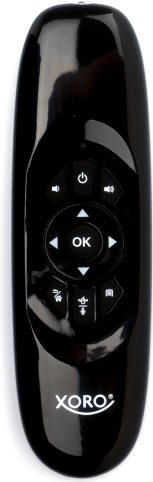 Xoro AMW 100 - IR Wireless - black - TV - Tablet - Funkgerät - Xoro - MegaPAD - HMT - HST - Drucktasten (ACC400403)