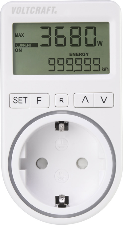 Voltcraft - Energy Cost Meter - SEM4500 - 220-240V AC
