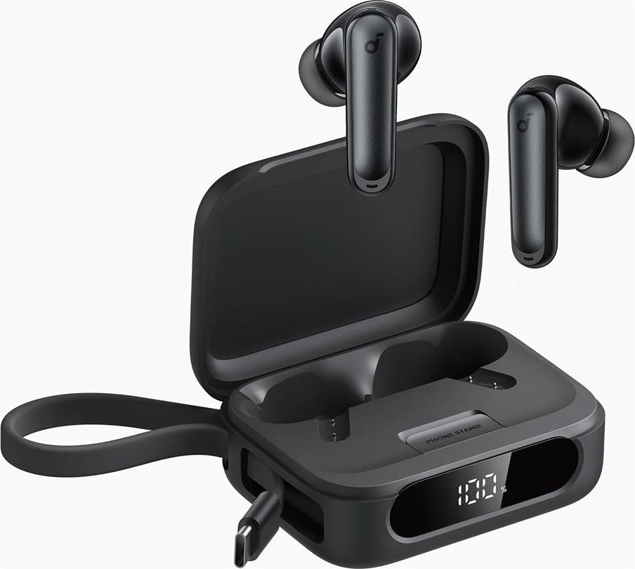 Anker soundcore P41i True Wireless Stereo Headset - Black - for Calls/Music/Sport/Everyday