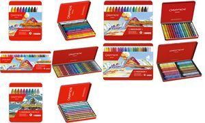 CARAN D'ACHE Wachsmalstift NEOCOLOR I, 10er Etui runde Wachspastelle mit Papierhülle, homogene Farben, - 1 Stück (7000.310)