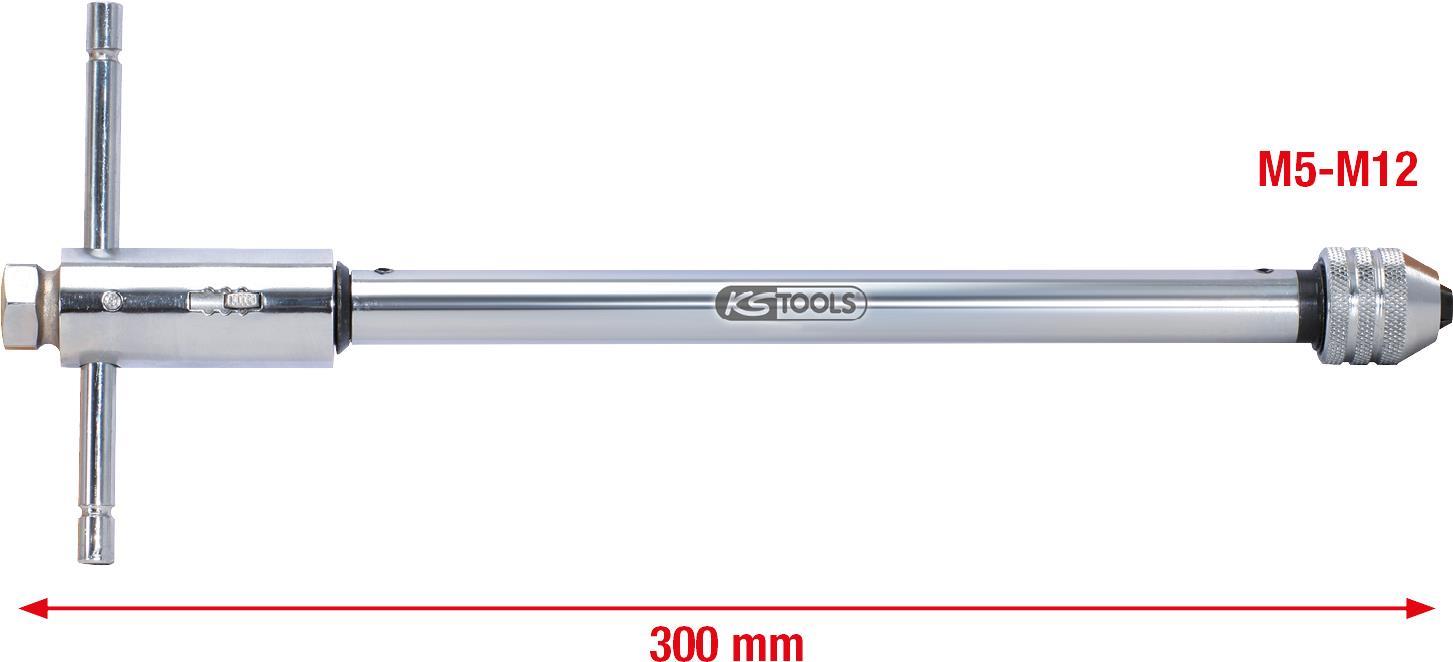 KS TOOLS Tool Holder with Reversible Ratchet Head, 300 mm (331.0675)