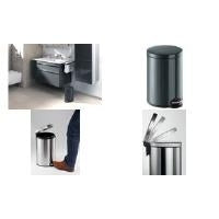 DURABLE Metal Pedal Bin 20 L Round 1 Piece - Model 341258