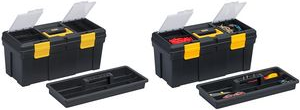 allit McPlus Promo 20 Tool Case - PP, Black/Yellow, Empty - 1 Piece - Model 476160
