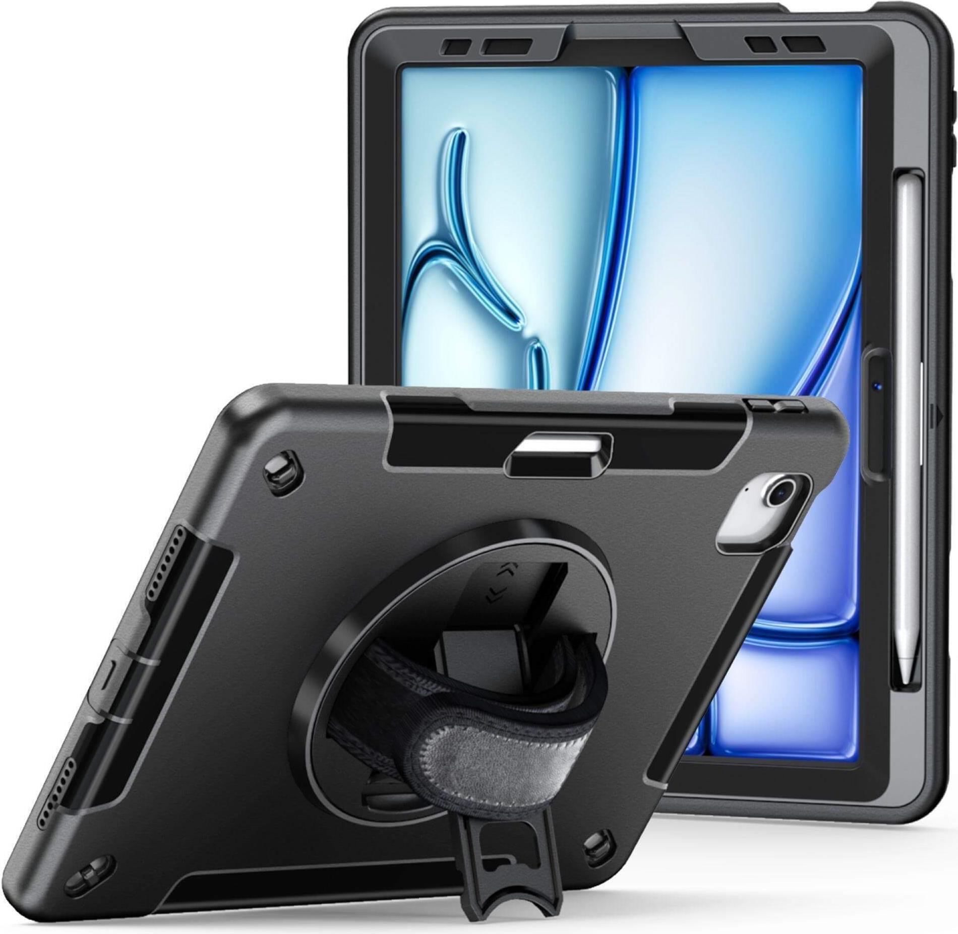 JT Berlin Rugged Kickstand & Handstrap Case for Apple iPad Air 11" 2025 & 2024 10.9" 30015