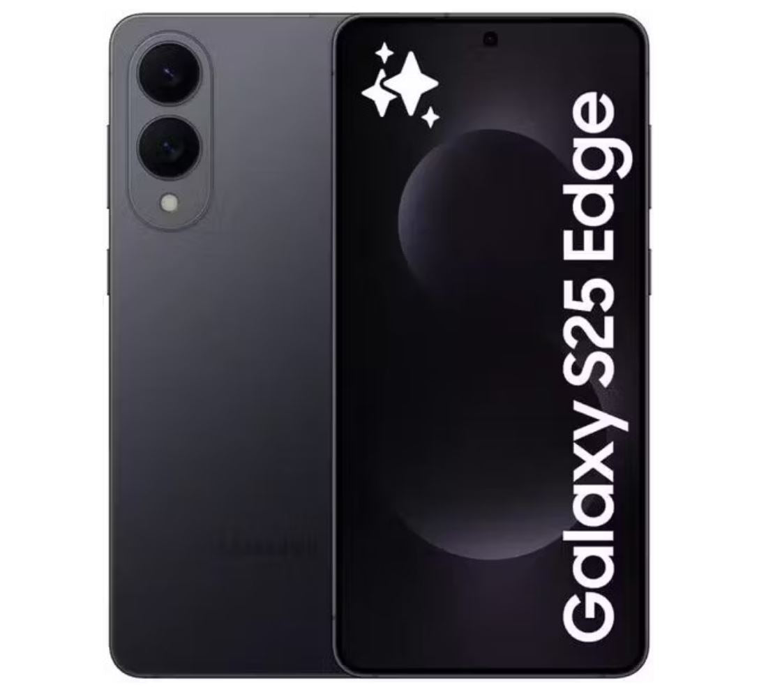 Samsung Galaxy S25 Edge 6.7" Dual SIM Android 15 5 G USB Type-C 12GB 256GB 3900mAh Black