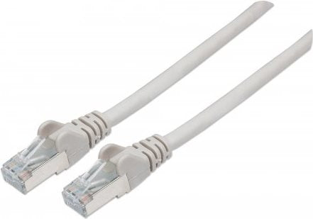 Intellinet Patch Cable RJ-45 (M) to RJ-45 (M) 30 m SFTP CAT 6a Halogen-Free Grey 802.3af