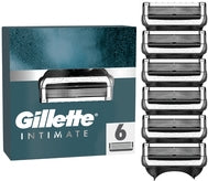 Gillette Intimate 6-Pack Shaving Cartridges for Gentle Hair Removal