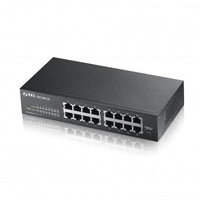 ZyXEL GS1100-16E 16-Port Unmanaged Slim Switch | Model GS1100-16E-EU0101F