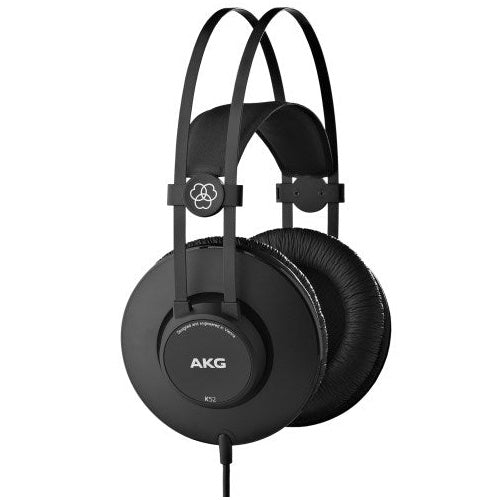 AKG K52 - Kopfhörer - ohrumschließend - kabelgebunden - 3,5 mm Stecker - Geräuschisolierung - mattschwarz (3169H00010) - 9002761038774 - image 1
