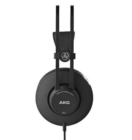 AKG K52 - Kopfhörer - ohrumschließend - kabelgebunden - 3,5 mm Stecker - Geräuschisolierung - mattschwarz (3169H00010) - 9002761038774 - image 2