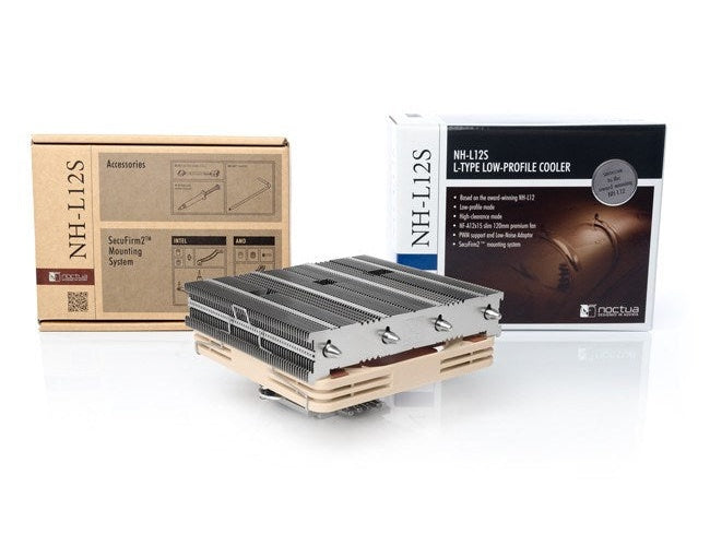 Noctua NH-L12S computer cooling component Processor Cooler 12 cm Beige  Nickel - 9010018000054 - image 3