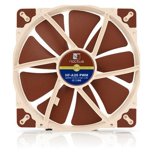 Noctua | Case Fan | NF-A20 200mm PWM Fan | For Desktop PC Cases And Cooling System afbeelding 3