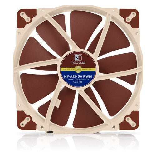 Noctua NF-A20 5V PWM - Gehäuselüfter - 200 mm (NF-A20 5V PWM) - 9010018100075 - image 3
