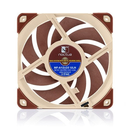 Noctua NF-A12x25 ULN - Gehäuselüfter - 120 mm (NF-A12x25 ULN) afbeelding 4