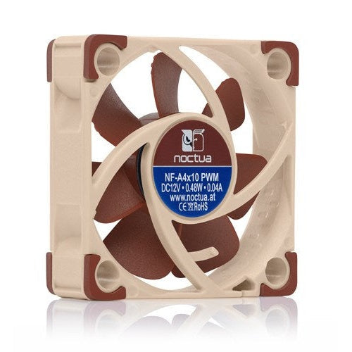 Noctua NF A4x10 PWM Computer case Fan 4 cm Beige  Red - 9010018100440 - image 3