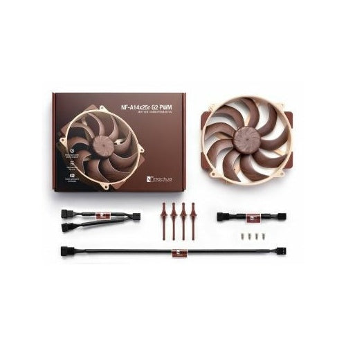 Noctua NF-A14X25R G2 PWM computer cooling system Computer case Fan 14 cm - 9010018100648 - image 4