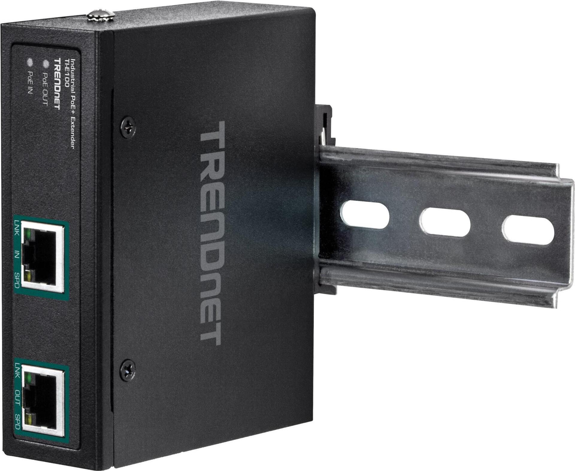 Trendnet TI-E100 Network Expansion Module, 10/100/1000 Mbps, Black