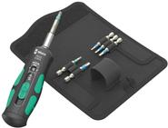 Wera Torque Wrench Bit Set 7-Piece for Professional Screwdriving - Model 05075850001 7-teilig