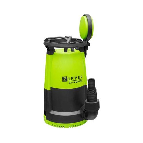 Zipper ZI-MUP750 Schmutzwasser-Tauchpumpe 12 mü/h 10 m (ZI-MUP750) afbeelding 1
