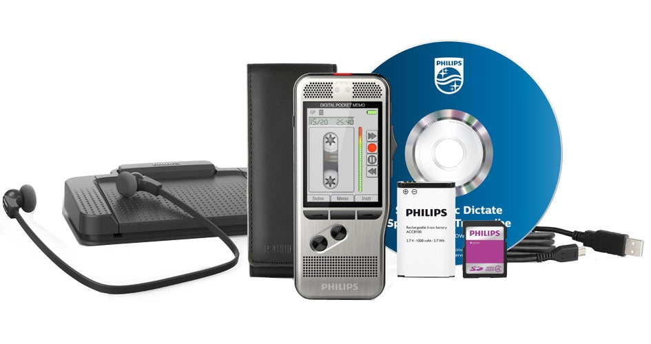 Philips Pocket Memo DPM7200 - Voicerecorder - 200 mW (DPM7200/02) afbeelding 1