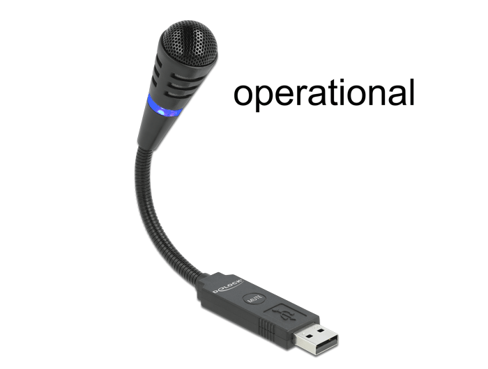 DeLOCK - Mikrofon - USB (66499)