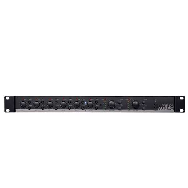 Audac PRE126 2-zone 6 channel stereo amplifier