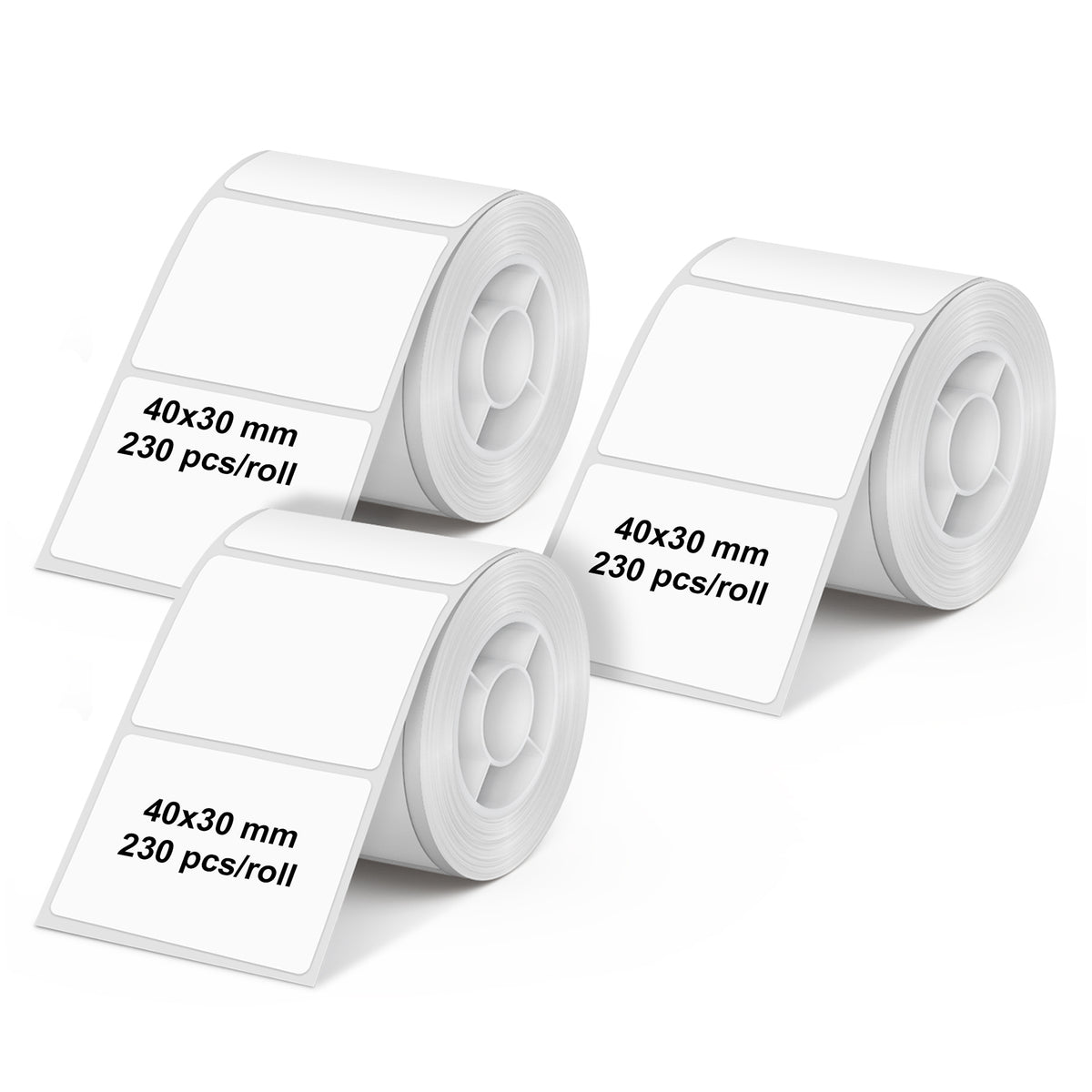 Olympia Label Roll - 40 mm x 30 mm - White - 690 Pieces - 6321