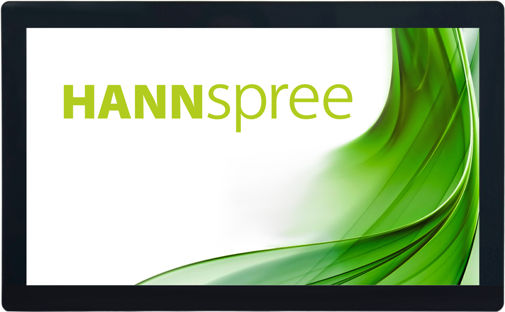 Hannspree HO165PTB - 15.6" LED Touchscreen Monitor - Full HD 1920 x 1080 - Black